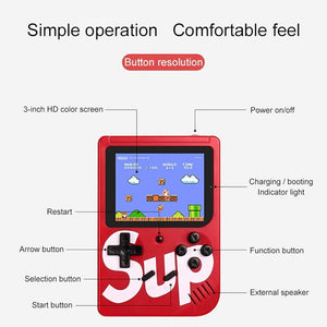 400-in-1 Retro Handheld Game Console
