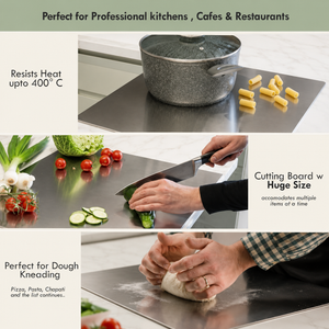 Premium Stainless Steel Cutting Board