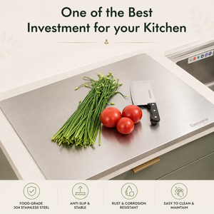 Premium Stainless Steel Cutting Board