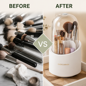 360° Rotating Makeup Organizer