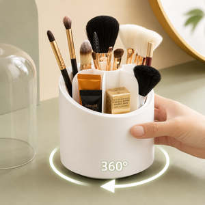 360° Rotating Makeup Organizer
