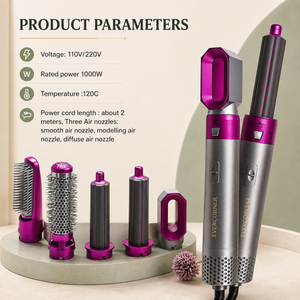 5-in-1 Hot Air Hair Styling Brush