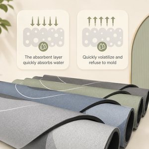 Premium Quick Dry Non-Slip Bathroom Mat