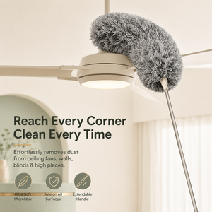 360 Degree Microfiber Duster with Extendable Pole