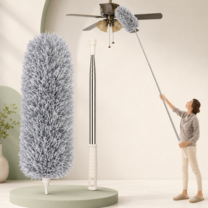 360° Microfiber Duster with Extendable Pole