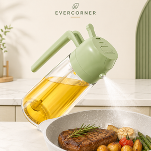 2-in-1 Oil Sprayer Pourer Bottle