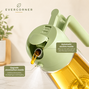 2-in-1 Oil Sprayer Pourer Bottle