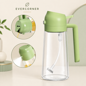 2-in-1 Oil Sprayer Pourer Bottle