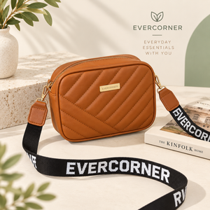 2-Piece Quilted Crossbody Bag Set