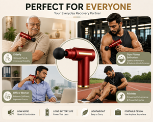 4-in-1 Deep Tissue Massage Gun
